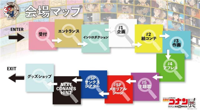 放送30周年記念「名探偵コナン」展が26年2月から開催 名場面や