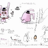 小森のキャラクター設定。「いいかげんな体(笑)」「雑…(笑)」など、楽しみながら描いたことが窺えるコメントが目を引く