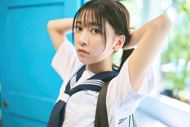 「鈴原希実 1st写真集 届け」先行カット(撮影:熊木優)