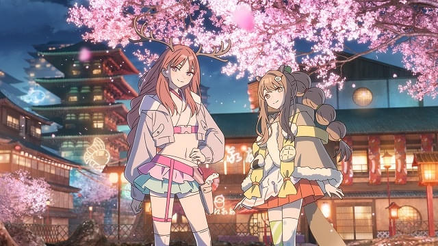 （左から）綾紬芦花、諌山真実