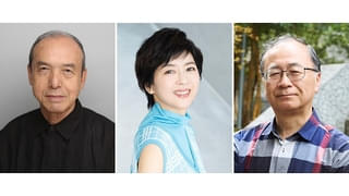 左から螢雪次朗、中山忍、金子修介監督