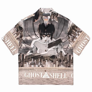 <WACKO MARIA>GHOST IN THE SHELL HAWAIIAN SHIRTSTYPE1