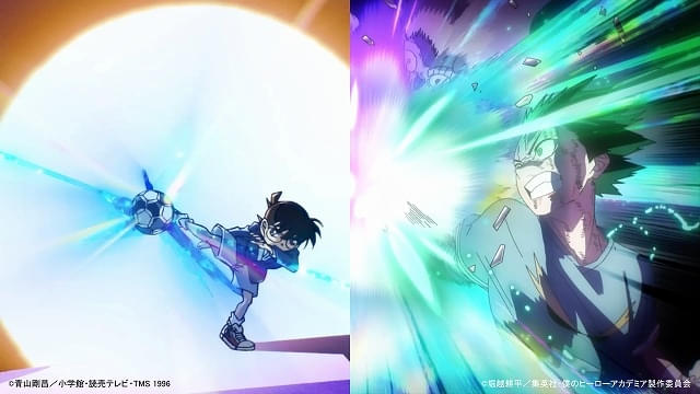 名探偵コナン」「ヒロアカ」周年記念でスペシャルコラボPV公開 青山