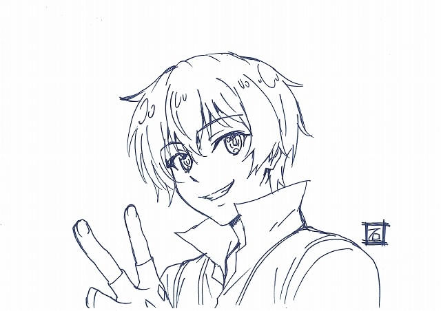 石井久志監督のイラスト