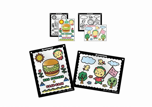 コジコジとぺたぺた シールぬりえ（2しゅセット）