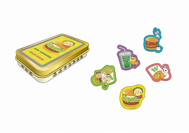 コジコジのシールいり かんケース