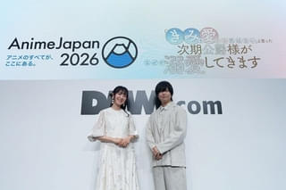 「AnimeJapan 2026」の「DMM.com／DMM TV」ブース内ステージ写真