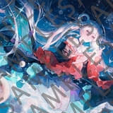 「超かぐや姫！」第4弾入場特典の「歌ってみた」イラストポストカード「ロンリーユニバース」