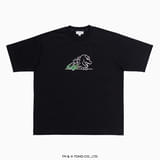 ゴジラヘッド Tシャツ 15,400円(税込)ブラック/LACOSTE 新宿店 限定 4/25(土)より発売予定