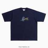 メカゴジラ Tシャツ 16,500円(税込)ネイビー/LACOSTE 新宿店 限定 4/25(土)より発売予定