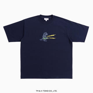 メカゴジラ Tシャツ 16,500円(税込)ネイビー/LACOSTE 新宿店 限定 4/25(土)より発売予定