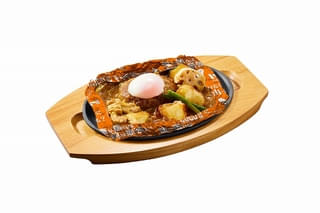 食べて強くなれ！和風カレー包み焼きハンバーグ