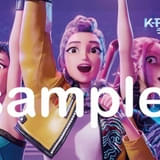 入場者特典「KPOP ガールズ! キラキラステッカー」サンプル画像