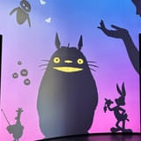 Cité internationale du cinéma d'animation、展示室入口にて