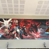 アヌシー駅に掲示されたフランスのスタジオと東映アニメーションの日仏共同製作「LE COLLÈGE NOIR」の広告