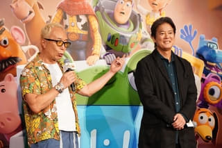 唐沢寿明「胸がいっぱい」所ジョージ「今回が一番好き」【「トイ・ストーリー5」ジャパンプレミア】