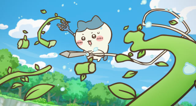 映画ちいかわ」うさぎがノリノリでラップ、剣を手にしたちいかわ
