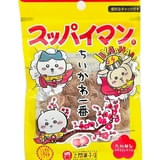「スッパイマン（たねなし）」とコラボした際の商品パッケージをグッズ化