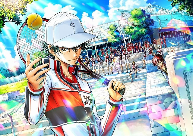 「ジャンプSQ.」9月号 「新テニスの王子様」カラー扉