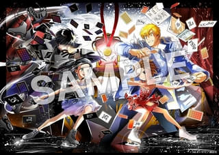 劇場版「メダリスト」原作・つるまいかだ 特別カラー版複製原画(フレーム入り)付き前売券(ムビチケ)