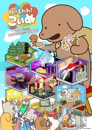 貼りまわれ！こいぬ