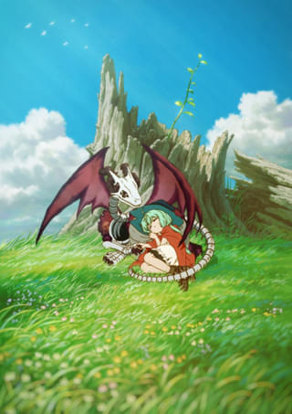 骨ドラゴンのマナ娘