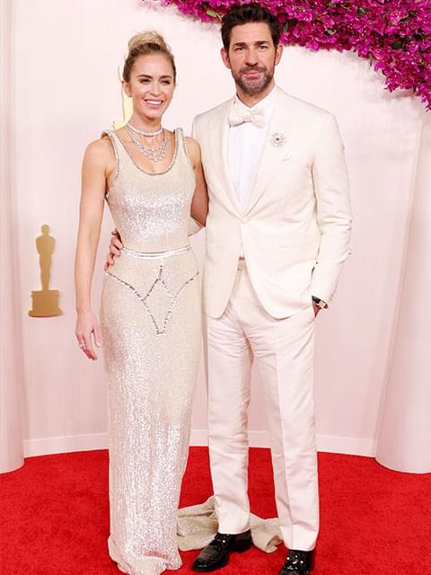 「オッペンハイマー」のエミリー・ブラントとパートナーのジョン・クラシンスキー