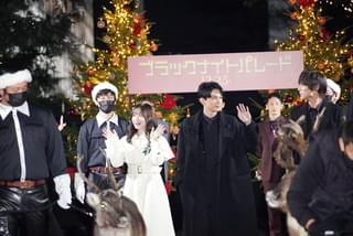 橋本環奈、福田雄一監督新作で“変顔”限界値 吉沢亮＆中川大志らと丸の内でパレード