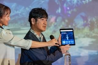 ココリコ田中、クリーチャー「田中アウト」を作る 海洋生物を紹介する特別講座を開催