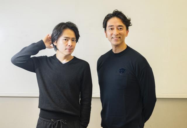 「チェーザレ」で共演する中川晃教＆岡幸二郎