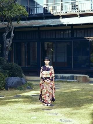 畑芽育、晴れ着姿で決意新た 今年は「なのに、千輝くんが甘すぎる。」でヒロイン