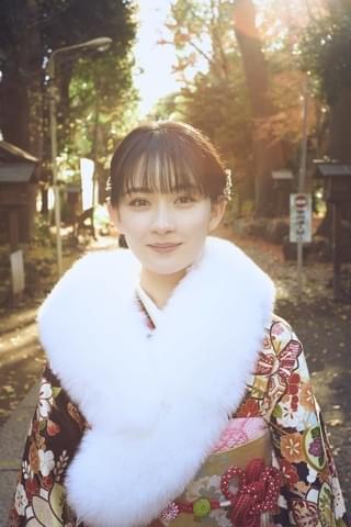 畑芽育、晴れ着姿で決意新た 今年は「なのに、千輝くんが甘すぎる。」でヒロイン