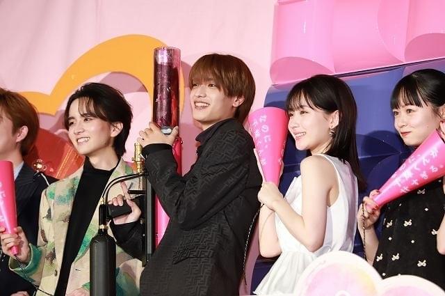 「なのに、千輝くんが甘すぎる。」の完成披露試写会に登壇!