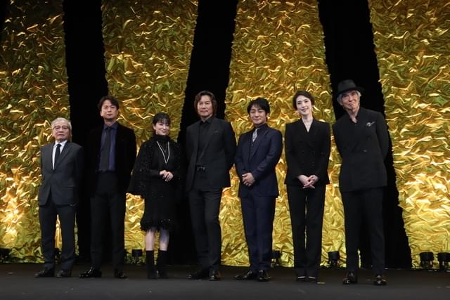 熟年俳優陣の色気が漲る会見に