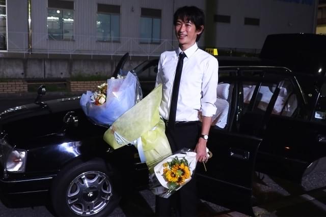 クランクアップ時の様子