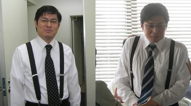 （左から）金子勇さん、劇中の東出昌大