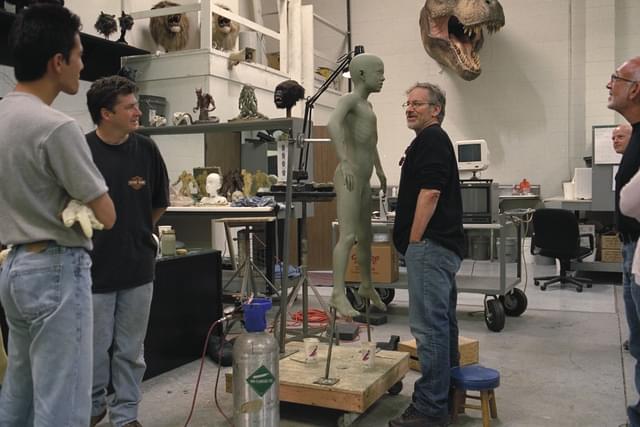 「A.I.」でスピルバーグ監督に造形を褒められている片桐さん