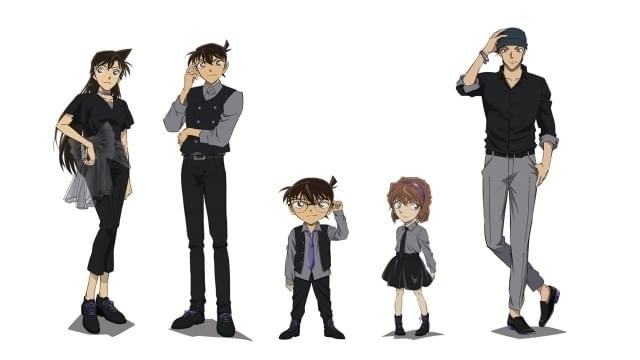 劇場版「コナン」、キャラクターが黒ファッションできめた黒鉄ビジュアル公開 バーボンら黒ずくめの組織も登場