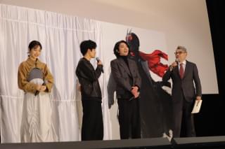 庵野秀明監督「シン・仮面ライダー」続編構想を明かす 退場時に約20秒、深々と頭下げる