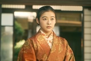 森七菜、役所広司との共演シーンがターニングポイントに 「銀河鉄道の父」凛とした着物姿公開