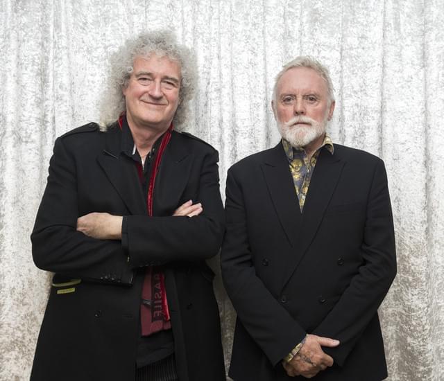 ブライアン・メイ（左）とロジャー・テイラー