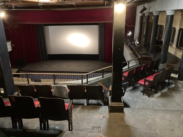 2階席からの眺め。特別な感じがします