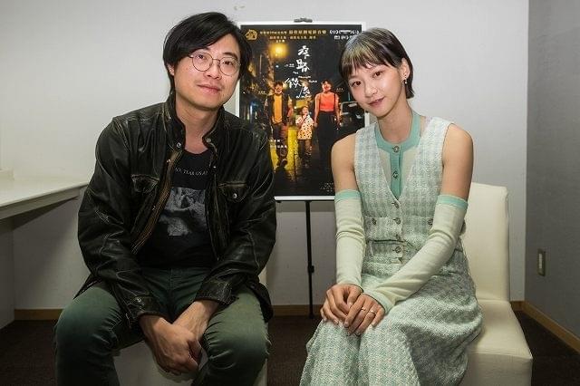 ラム・サム監督(左)、アンジェラ・ユン(右)