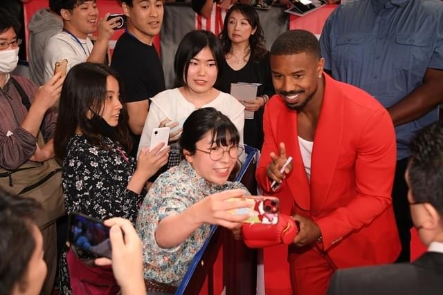 来日イベントの模様