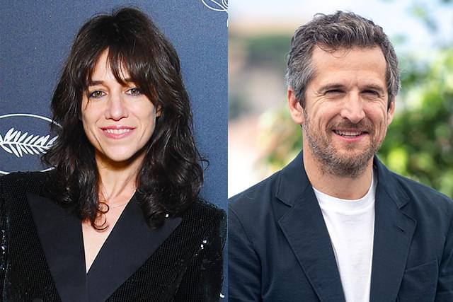 シャルロット・ゲンズブール（左）、ギョーム・カネ（右）