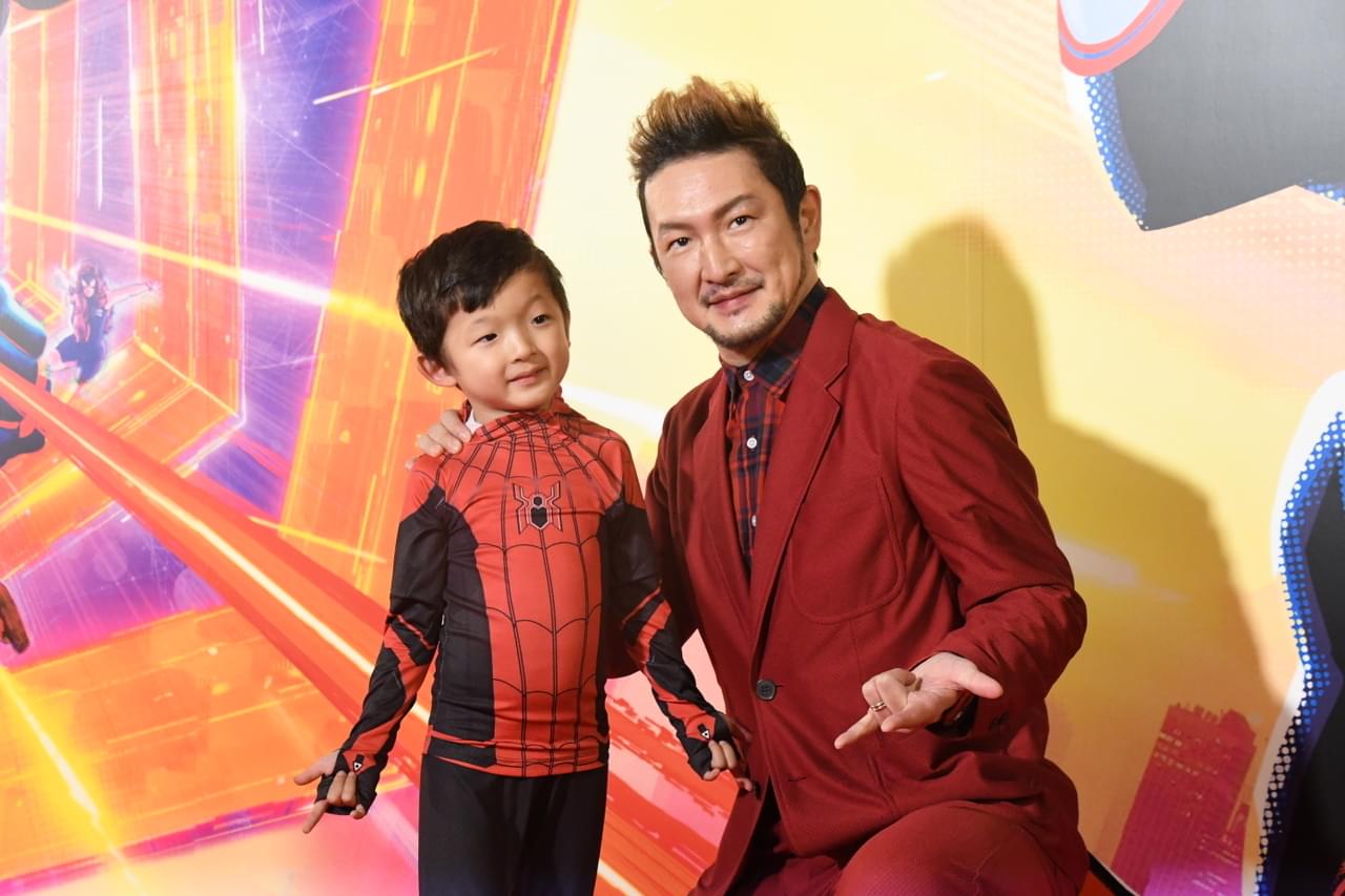 中村獅童、スパイダーマンのコスプレはこの日限りで封印!? 息子・陽喜くんが2代目襲名!?