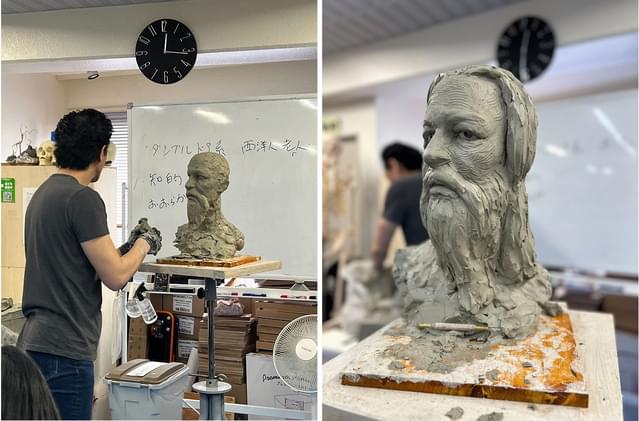 片桐さんが40分で作ったダンブルドアの胸像