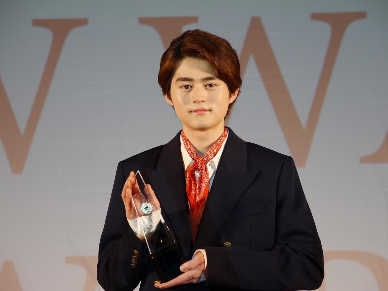 鈴鹿央士、ゆうばり映画祭ニューウェーブアワード受賞！授賞式で真摯に決意表明