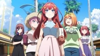 「五等分の花嫁∽」5つ子の水着姿を収めた本予告公開 先行上映の入場特典はイラストミニ色紙