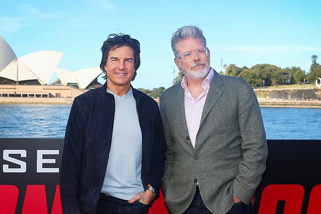 写真はトム・クルーズ＆クリストファー・マッカリー監督